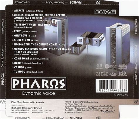 天乐顶级发烧《PHAROS Dynamic Voice》动态靓声皇 SACD-ISO - 音乐地带 - 华声论坛