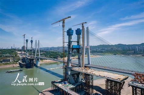 重庆：李家沱长江复线桥建设忙 - 当代先锋网 - 国内