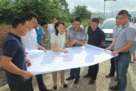 来宾市领导视察重点道路工程建设情况-广西来宾高投发展集团有限公司