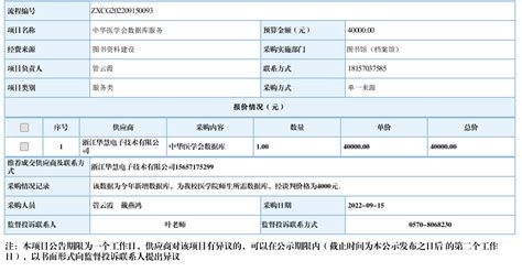 衢州职业技术学院中华医学会数据库服务自行采购信息公示