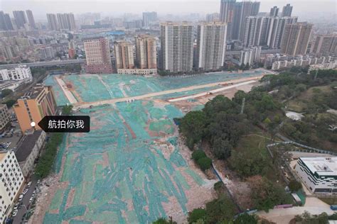 航拍沙井海岸城5期准备动工（大朗山旧改）_家在宝安 - 家在深圳