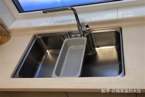 厨房水槽飞雨瀑布一体不锈钢抽拉式龙头水槽套装台下洗菜盆大单槽-阿里巴巴