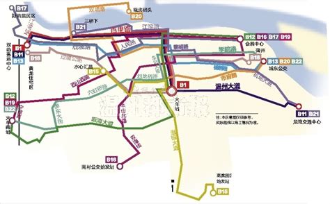 BRT线路图公布 快看看有没经过你家_交通出行_温州网