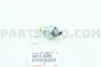 8421052050 Toyota SWITCH ASSY, BACK-UP LAMP, Price: 17.85$, Weight: 0 ...