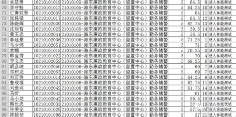 海东市公安局2019年招聘警务辅助人员(留置看护队伍)资格复审合格人员名单公布及进行体能测评的通知_澎湃号·政务_澎湃新闻-The Paper