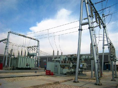 沧州供电公司对110千伏金化变电站进行施工工作 - 铜马电力