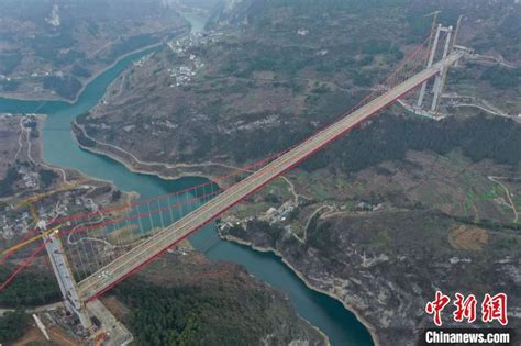 贵州桐梓河特大桥施工进度已完成94%__财经头条
