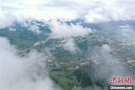 贵州绥阳：云雾缭绕景如画|航拍|贵州省_新浪新闻