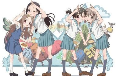 前进吧登山少女图片