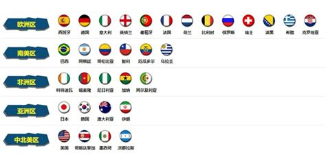 2014世界杯参赛队伍有哪些-2014世界杯参赛队伍介绍-腾蛇体育
