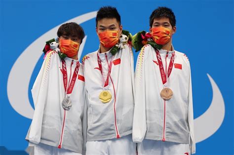 东京残奥会第4次3面五星红旗同时升起_PP视频体育频道