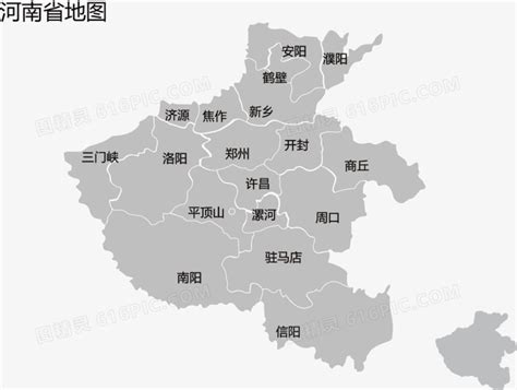 河南的地图png图片免费下载-素材7NxVaWUja-新图网