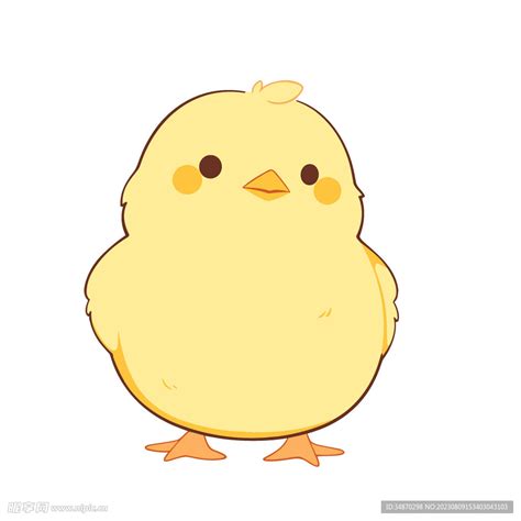 可爱小鸡矢量素材设计图__其他_动漫动画_设计图库_昵图网nipic.com