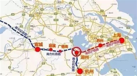 【配套】沪苏湖高铁正式获批！只要半小时，就能从湖州到上海、苏州！_铁路