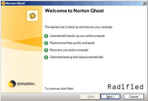 Norton Ghost 11.5 ISO Boot CD | Canal do Shin