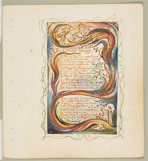 William Blake | Songs of Innocence and of Experience: The Divine Image ...