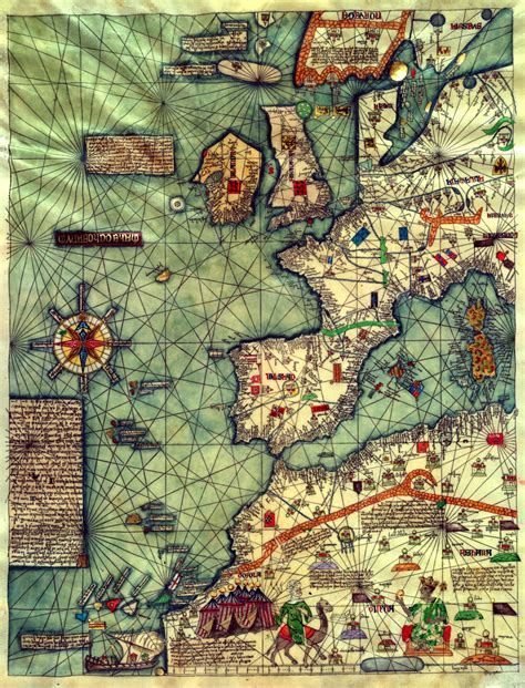 The Catalan Atlas (1375) is the most important Catalan map of the ...