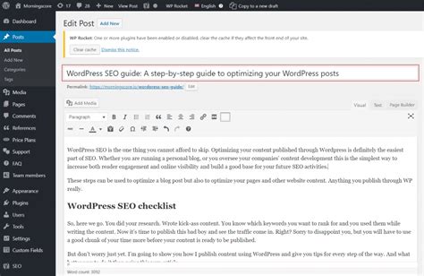 WordPress SEO Tutorial - How To Optimize WordPress For The Best SEO