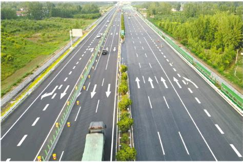 山东省人民政府 图片新闻 日兰高速巨野西至菏泽段改扩建项目主线通车在即