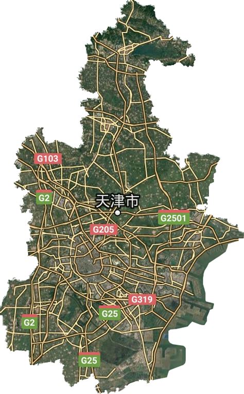 如何下载天津城区卫星地图高清版大图