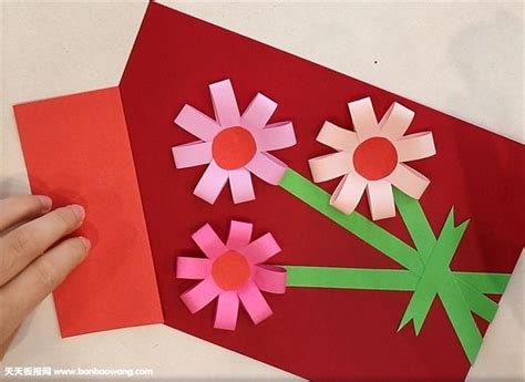 超级简单的DIY花卉纸艺教程 漂亮的彩纸花信子╭★肉丁网