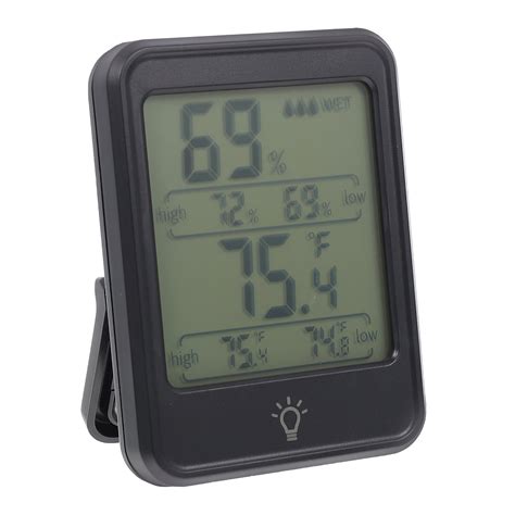 Digital Temperature and Humidity Meter Hygrometer Indoor Multi-use ...