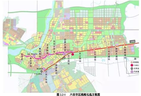 六安市地铁规划图,六安2020年城区规划图,六安地铁_大山谷图库
