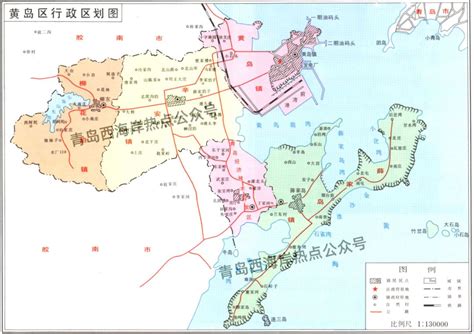 胶南市地图,胶南市,胶南市大村镇(第3页)_大山谷图库