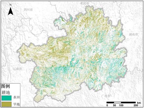 贵州省耕地资源空间分布产品-土地资源类数据-地理国情监测云平台