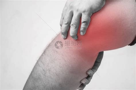 膝盖疼痛关节疼痛医生膝上突高清图片下载-正版图片507367040-摄图网