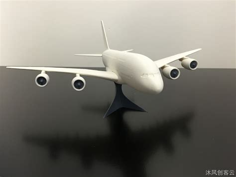 A380飞机模型-3D打印成品-沐风创客云平台