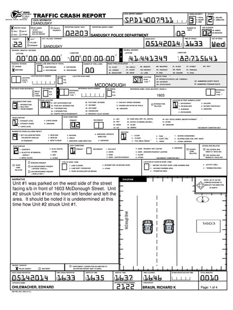 Fillable Online Ohio Traffic Accident Report Fax Email Print - pdfFiller
