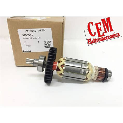 Makita moteur à induction 513699-7 pour marteau HR4002 | CEM