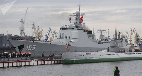 一艘神盾闯天涯！中国海军052C西安舰抵达荷兰进行访问_新浪图片