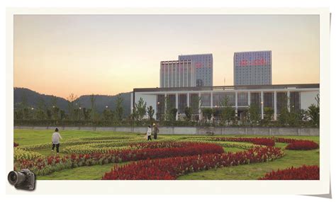 浙江杭州青山湖科技城临安之门双子塔楼体亮化工程-鸿和照明
