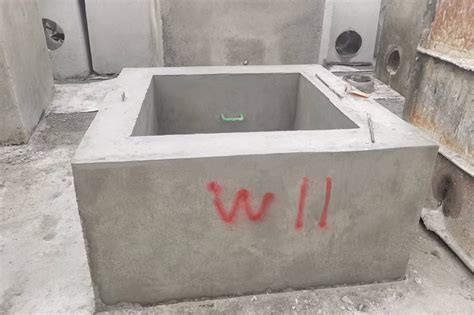大型方井预制厂家 钢筋混凝土矩形检查井 砼方形成品雨污水井座-阿里巴巴