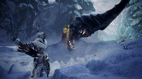 游戏新消息：怪物猎人世界冰原金狮子登场动画华丽变身_公会界