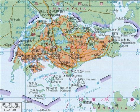 新加坡区域划分图,新加坡超清版大图,新加坡地区划分(第11页)_大山谷图库