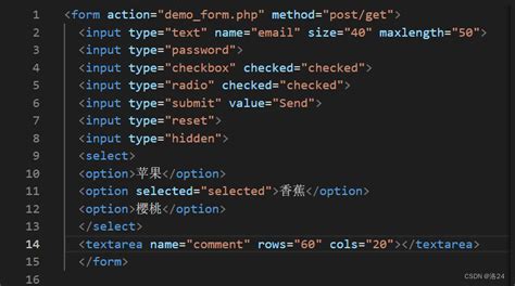 HTML零基础入门教程完整版-CSDN博客