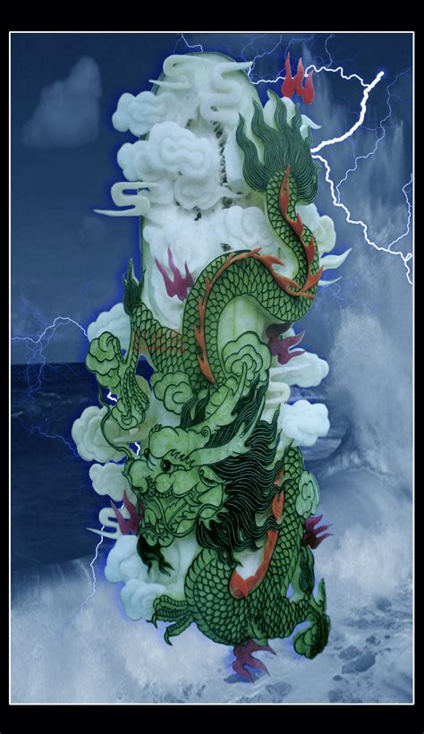 【食雕艺术--蛟龙出海摄影图片】青岛生态摄影_太平洋电脑网摄影部落