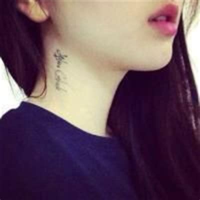 纹身女生头像温柔范