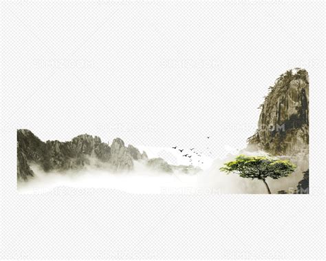 山水水墨画图片