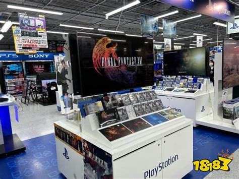 《FF16》宣发解禁！日本游戏店内摆满PS5实体盘盒_18183.com