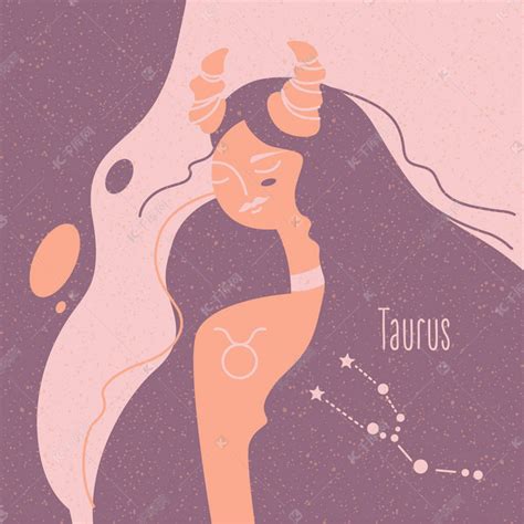 黄道带深不可测的星座天秤座与温柔的神秘女人在一个粉色调色板。现代创意设计素材图片免费下载-千库网