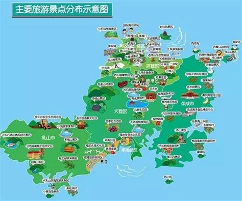 威海市区划分地图,威海市区,威海三市一区(第3页)_大山谷图库