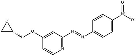 Pyridine, 2-[(1E)-2-(4-nitrophenyl)diazenyl]-4-[(2S)-2-oxiranylmethoxy ...