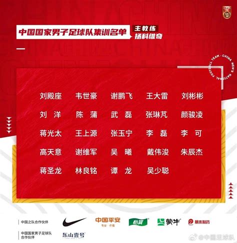 国足世预赛大名单：武磊张玉宁领衔 艾克森落选 | 体育大生意