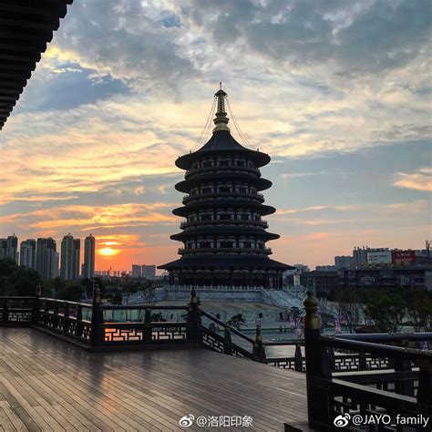 隋唐洛阳城应天门夜景 - 洛阳随拍 - 洛阳都市圈