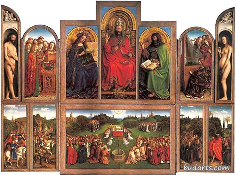 圣三一圣母祭坛画 - Francesco Pesellino - 画园网