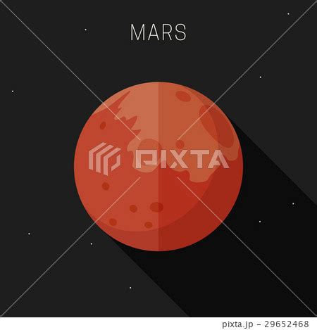 Mars planetのイラスト素材 [29652468] - PIXTA